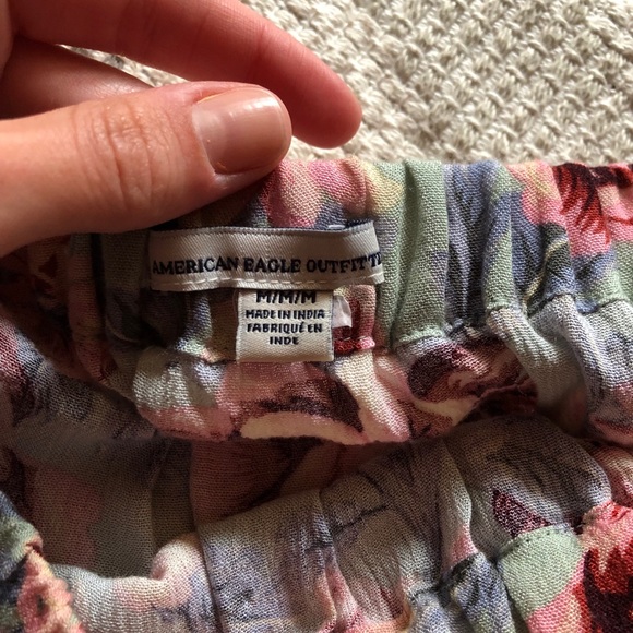 American Eagle tie shoulders tank top - Picture 3 of 4